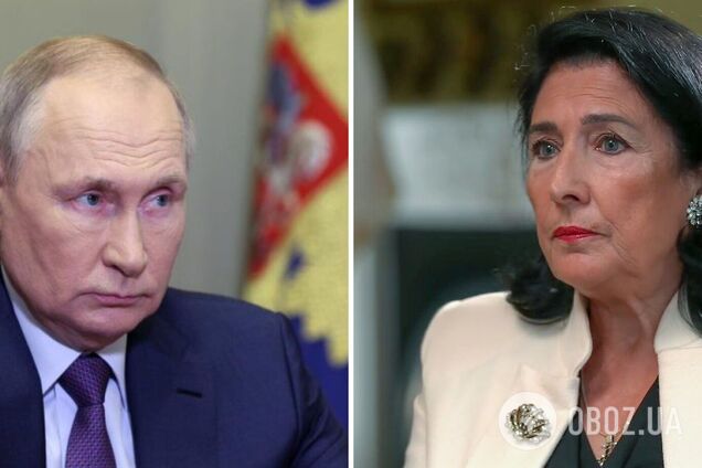 Президентка Грузії визнала, що РФ знову нападе на її країну, якщо 'Україна не встоїть'