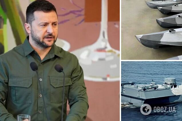 Зеленский высказался об успехах флота морских дронов