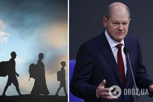 Нелегальну міграцію у Німеччині буде обмежено: Шольц вважає кількість біженців у країні надто великою