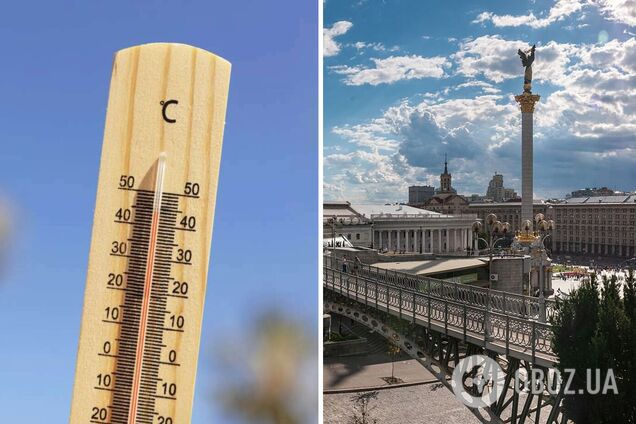 В Киеве лето 2023 года вошло в десятку самых теплых