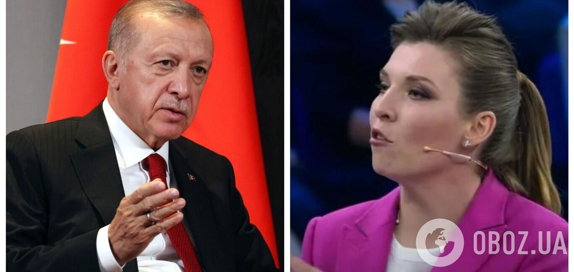 'Про що взагалі можна говорити?' Пропагандистка Скабєєва занепокоїлася через 'зраду' Ердогана. Відео