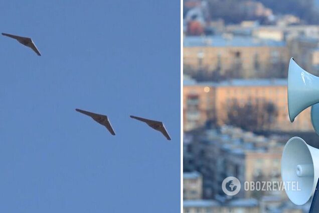 Повітряна тривога на півдні України: ворог запустив ударні БПЛА