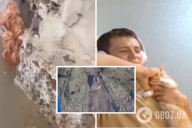 В окупантів втрат на 3 млн доларів: врятоване під час підриву Каховської ГЕС кошеня 'помстилося' окупантам