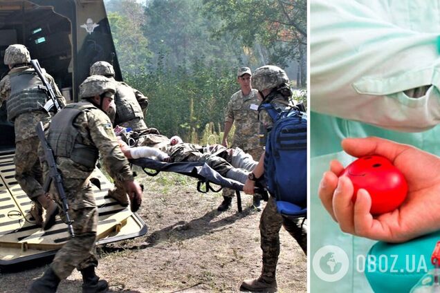Дозволить зменшити відсоток смертей на полі бою: бойовим медикам дозволили переливати кров на догоспітальному етапі