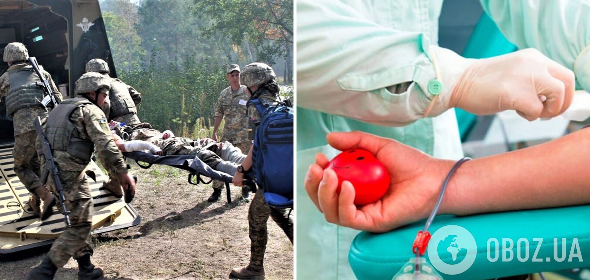 Позволит уменьшить процент смертей на поле боя: боевым медикам разрешили переливать кровь на догоспитальном этапе