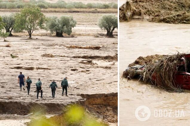Всю Іспанію заливають дощі: через повені загинуло п'ятеро людей. Фото і відео