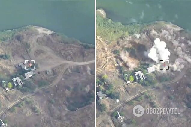 Воїни ЗСУ знищили склад військового спорядження окупантів на Донеччині. Відео