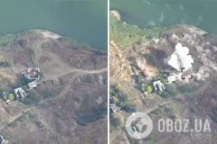 Воины ВСУ уничтожили склад военного снаряжения оккупантов в Донецкой области. Видео