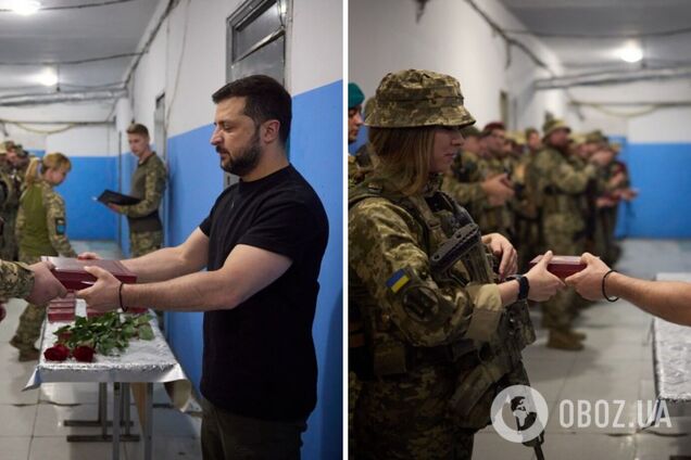 Зеленський нагородив українських військових, які відзначилися в боях за Донеччину. Фото та відео