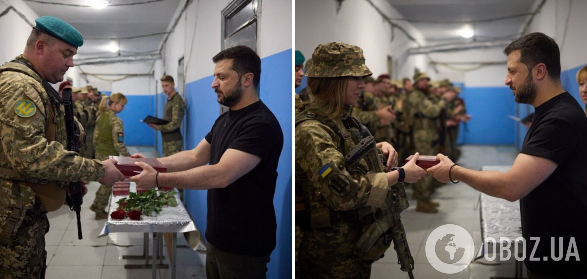 Зеленский наградил украинских военных, отличившихся в боях за Донбасс. Фото и видео