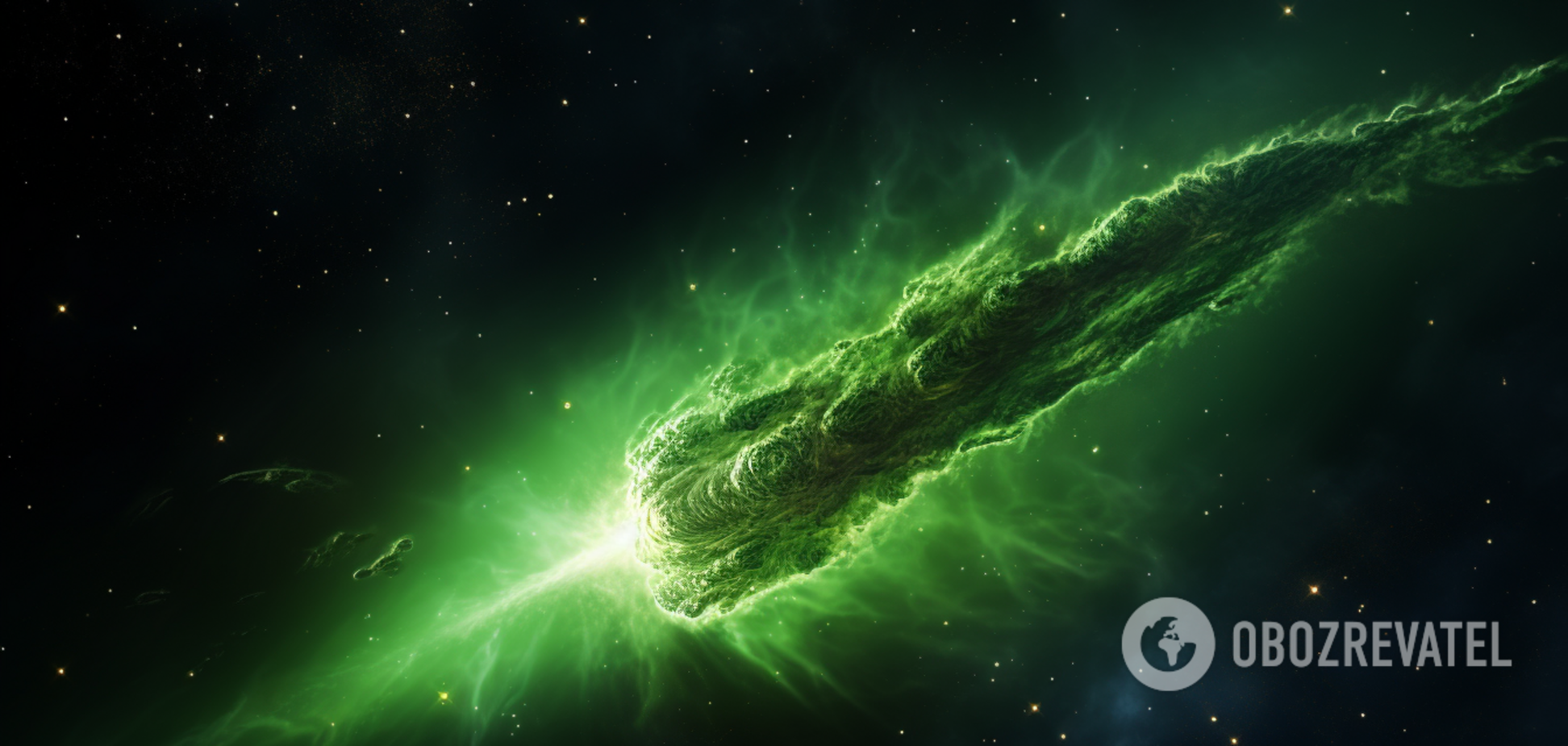 К Солнцу быстро приближается уникальная зеленая комета: как и когда можно увидеть