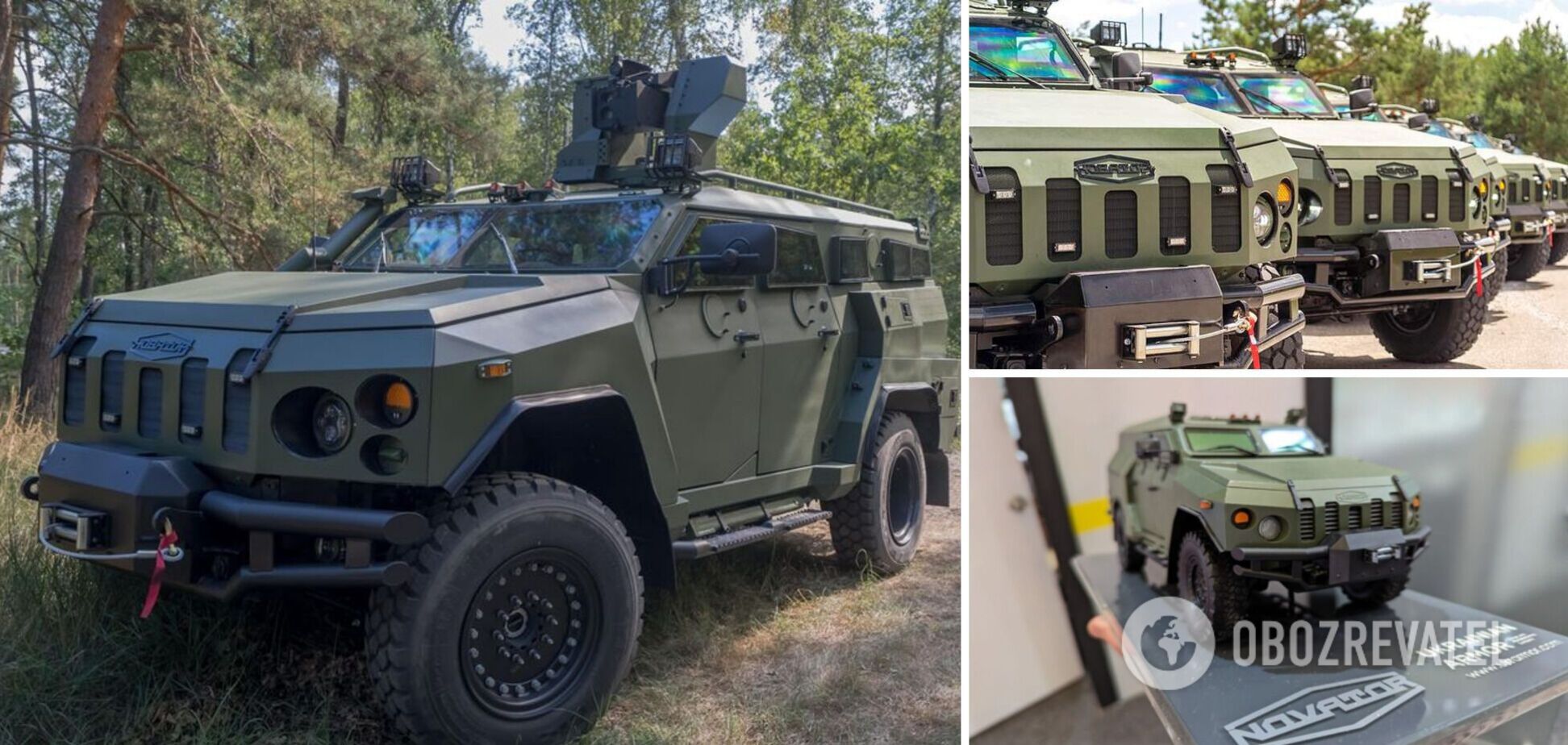  Украинская бронетехника обновила бронированную машину Новатор