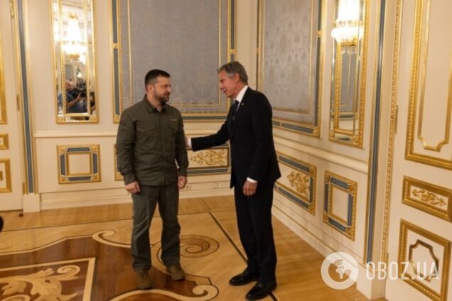 Зеленський прокоментував зустріч із Блінкеном
