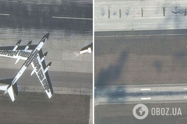 'Это выглядит глупо': западные эксперты прокомментировали 'маскировку' российских самолетов с помощью шин. Фото