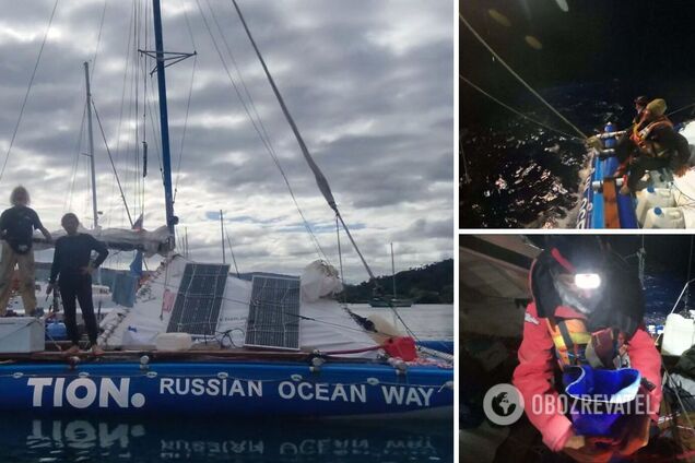 Акулы атаковали катамаран с россиянами у берегов Австралии. Фото