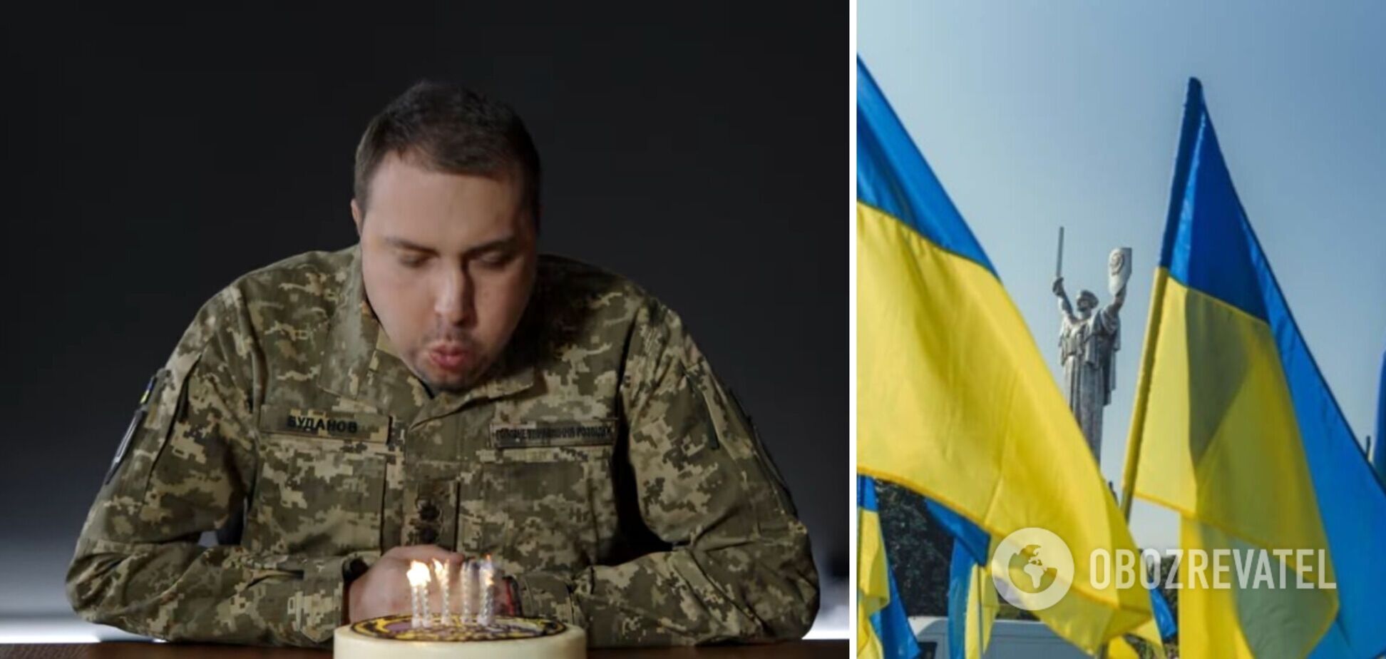 Буданов признался, что загадал, задувая свечи на нашумевшем видео