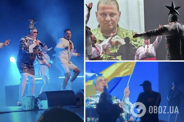 Вєрка Сердючка зі сцени в Маямі побажала Путіну 'здохнути', заспівала гімн України і показала Залужного. Відео