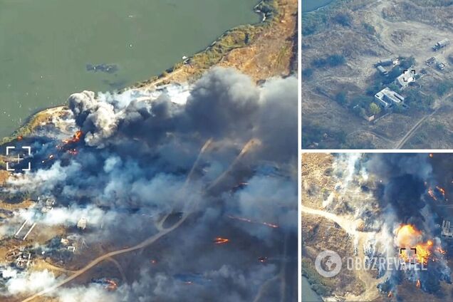 Воины ССО уничтожили склад оккупантов на Бахмутском направлении, где хранились управляемые ракеты. Видео 'фейерверка'