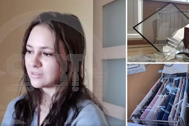 'Искры летели, взрыв, очень испугалась': россиянка пожаловалась на атаку дронов на Подмосковье. Видео