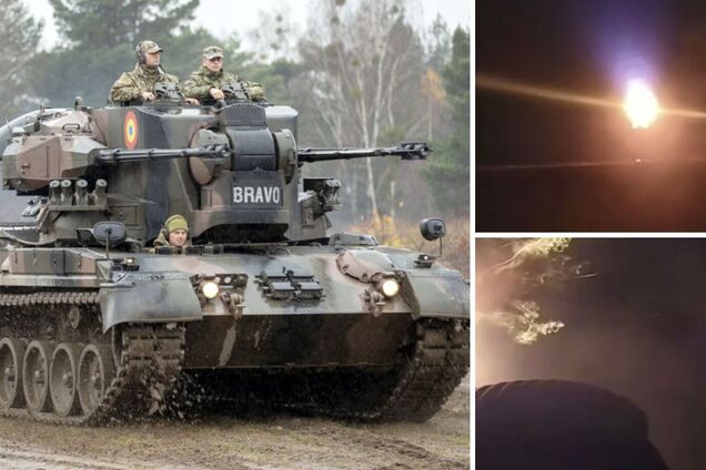 Работал Gepard: в Воздушных силах показали момент уничтожения вражеского 'Шахеда' в Одесской области. Видео