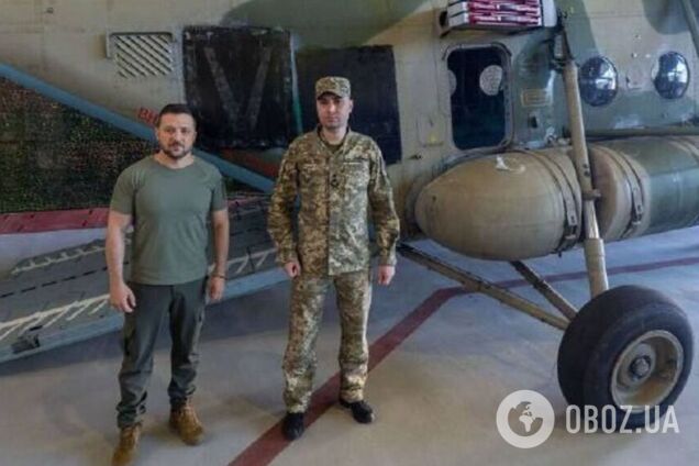 Зеленский и Буданов сделали фото возле Ми-8, перегнанного из РФ в Украину