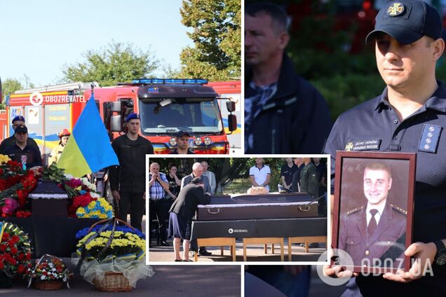 У Києві попрощалися із рятувальником Русланом Кошовим