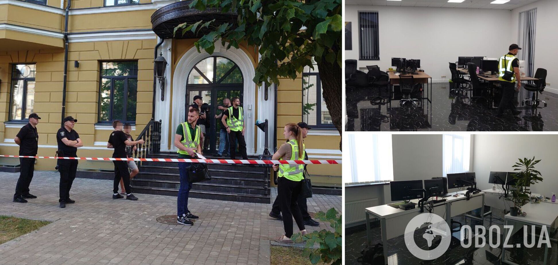 У приміщені було облаштовано близько 100 робочих місьці