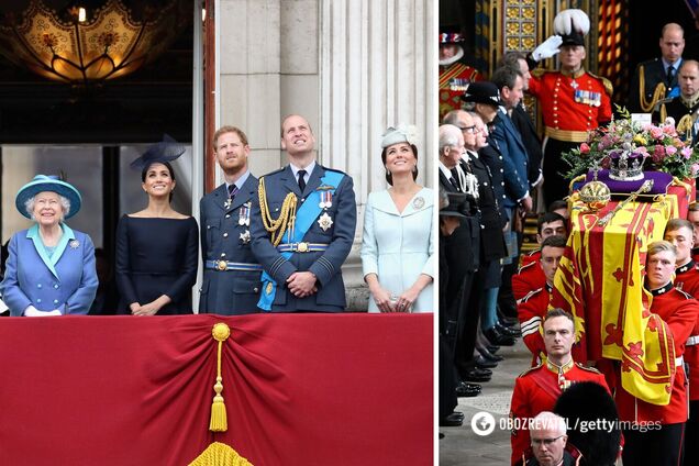 Рідні Єлизавети II вшанували її пам'ять у роковини смерті. Який вигляд королева мала в останні дні і де похована