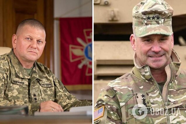 'Обсудили вопросы фронта': Залужный провел телефонный разговор с генералом США Каволи