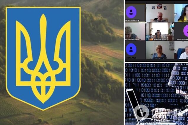 Украинские хакеры заставили чиновников 'ДНР' слушать гимн Украины и песню 'Батько наш Бандера'. Видео