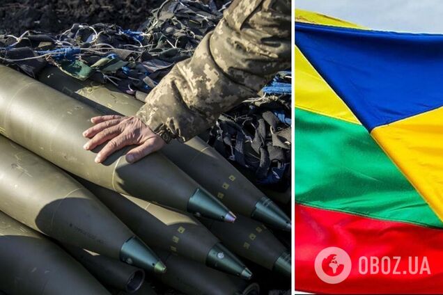 Силы обороны получили от Литвы новую партию боеприпасов