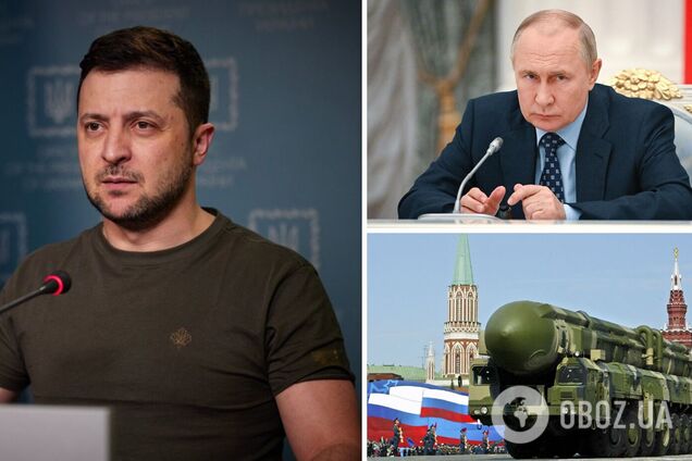 'Остались только ядерные угрозы': Зеленский назвал последний аргумент Путина
