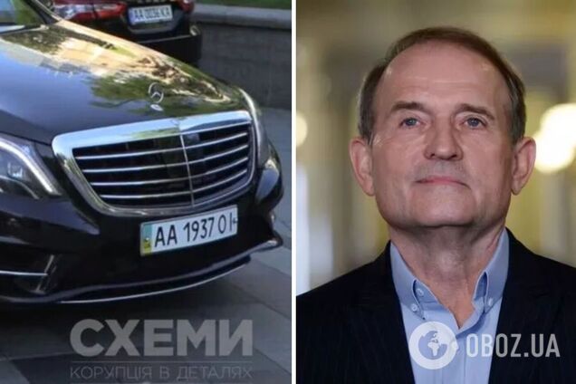 Исчез бронированный Mercedes Медведчука: автомобиль объявили в розыск