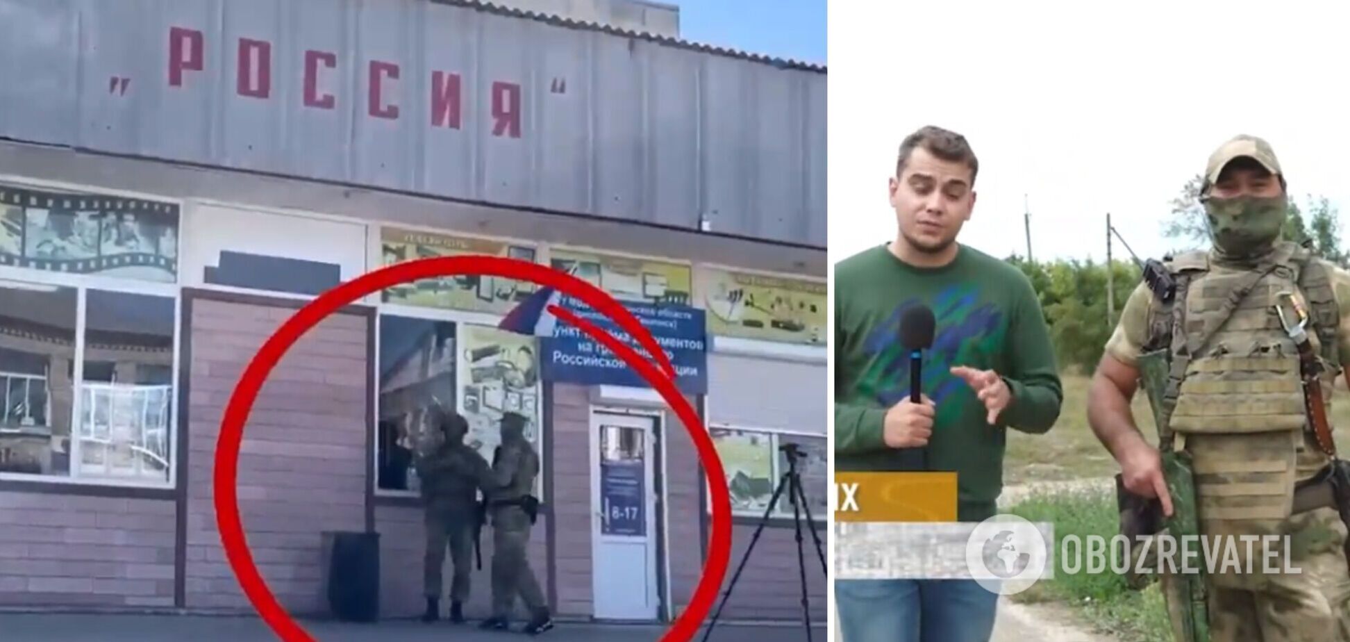 Под дулом автомата: оккупанты сами показали суть 'выборов' на оккупированных территориях Украины