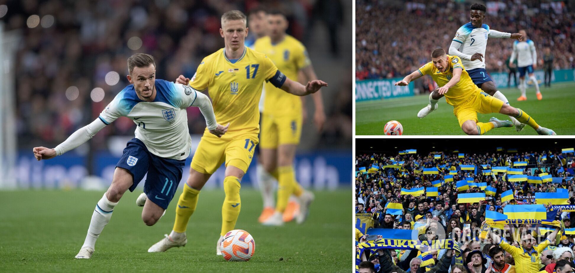 Букмекеры предсказали, чем закончится матч Украина – Англия