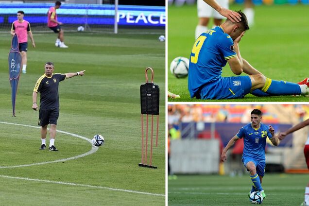 Ребров виключив трьох футболістів зі складу збірної України на матч із Англією