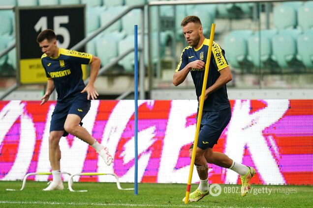 Ребров відмовився ставити Ярмоленка у стартовий склад на матч з Англією