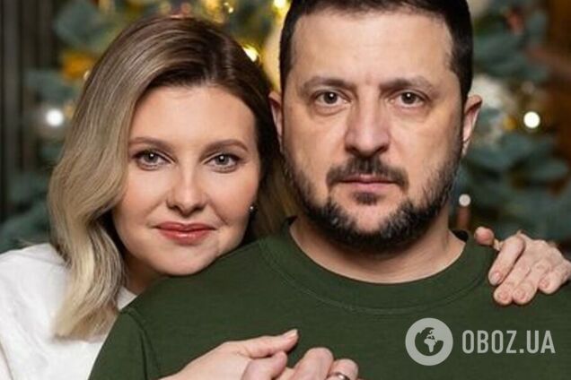 Жены Зеленского и Залужного выбрали похожие образы для новогодних фото