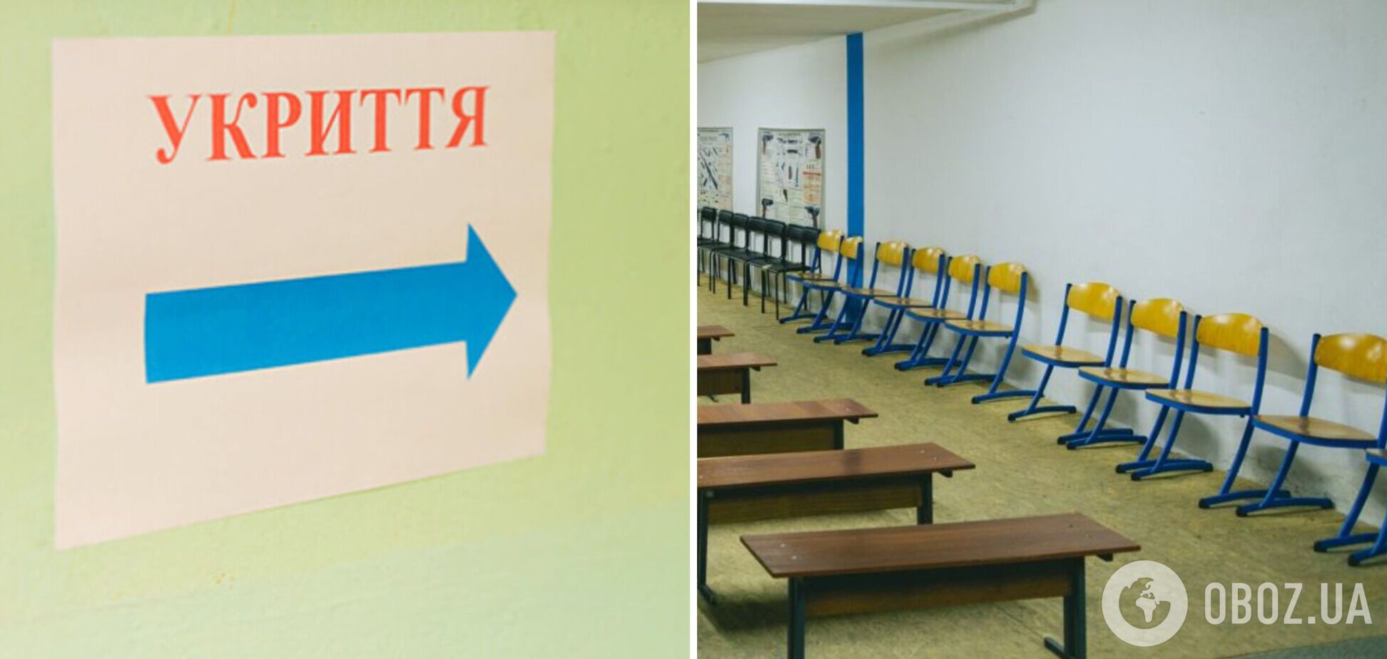 Сколько школ в Украине уже имеют надежные укрытия. Данные на начало 2024 года