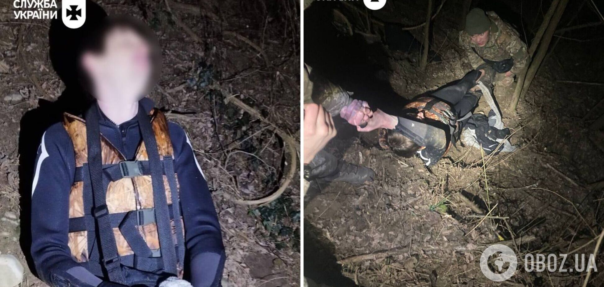 Почти не подавал признаков жизни: пограничники вытащили из ледяной Тисы мужчину, который хотел бежать из Украины по 'схеме' из Telegam. Фото