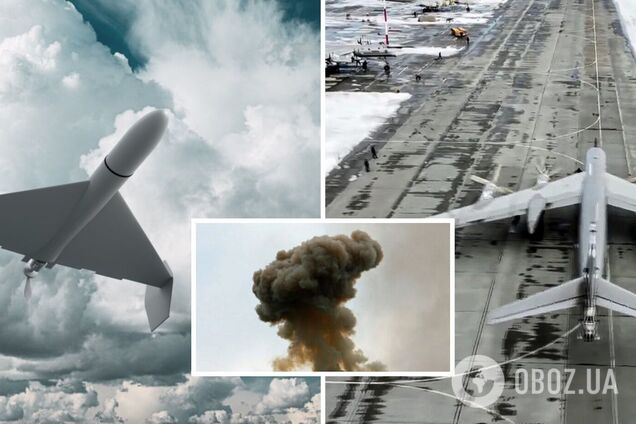 В российском Энгельсе пожаловались на атаку дронов, под ударом могла быть авиабаза: это была операция ГУР. Видео