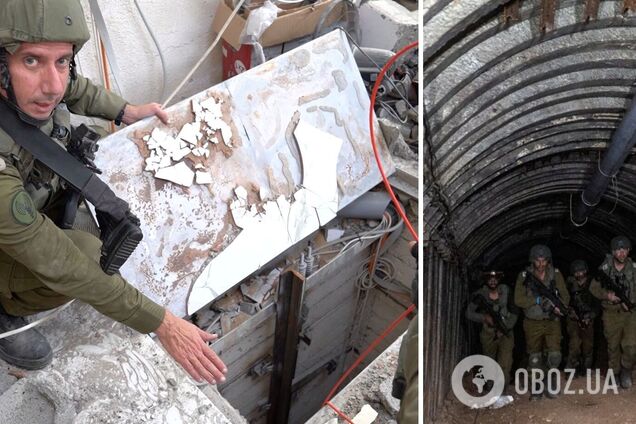 Армия Израиля нашла тоннель на юге Газа, который использовался для содержания заложников