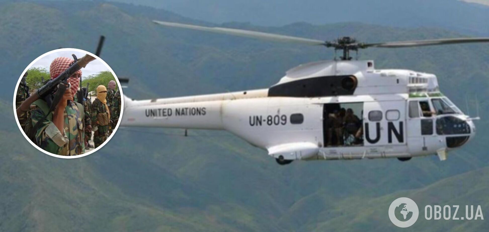 У Сомалі бойовики захопили гелікоптер ООН з пасажирами: що відбувається