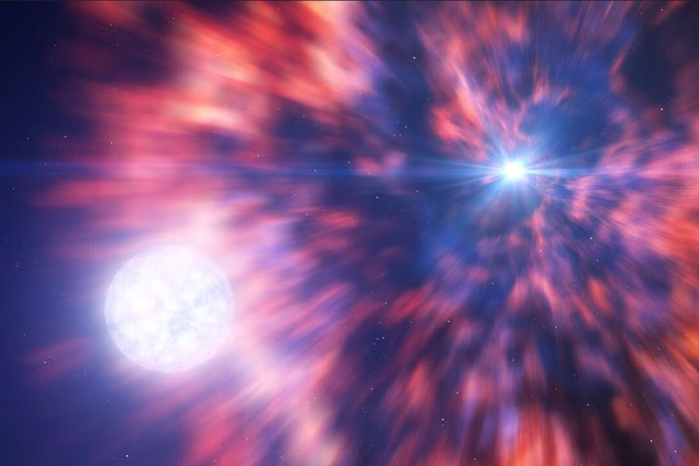 Астрономы увидели звезду-зомби, поглощавшую свою компаньонку