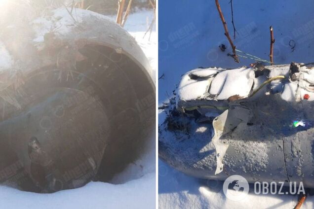 На Дніпропетровщині чоловік знайшов у себе в городі частину ворожої ракети. Фото