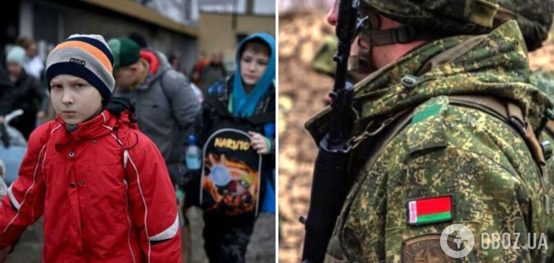 Politico: в Беларуси депортированных украинских детей отправили на 'обучение' с военными