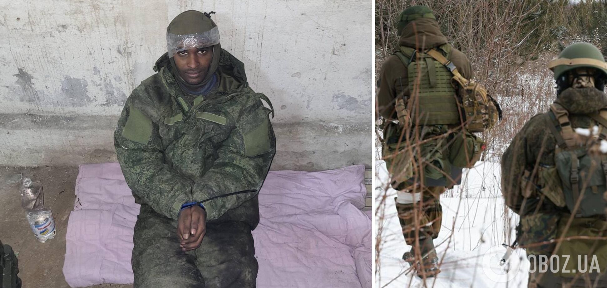 Сомалієць здався у полон ЗСУ і розповів про знущання в армії РФ. Фото