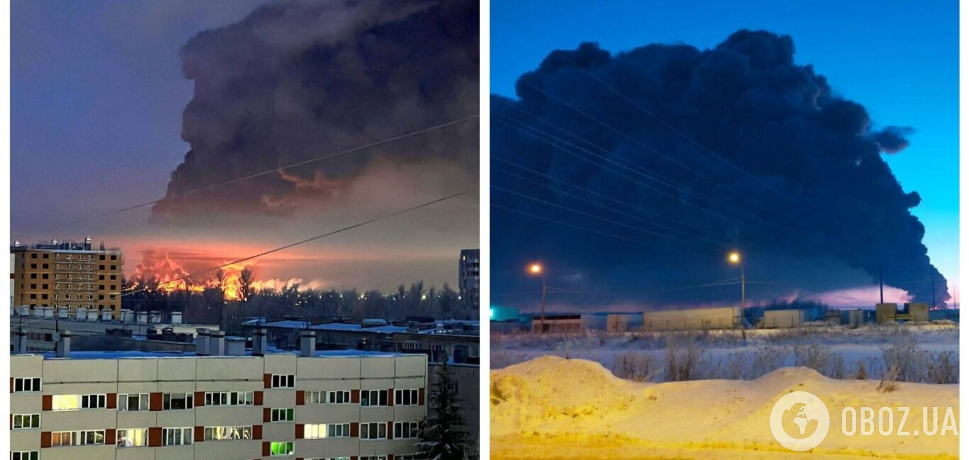 Атакували Україну, а горить у Росії! У Санкт-Петербурзі спалахнула гігантська пожежа на складах. Епічні фото та відео