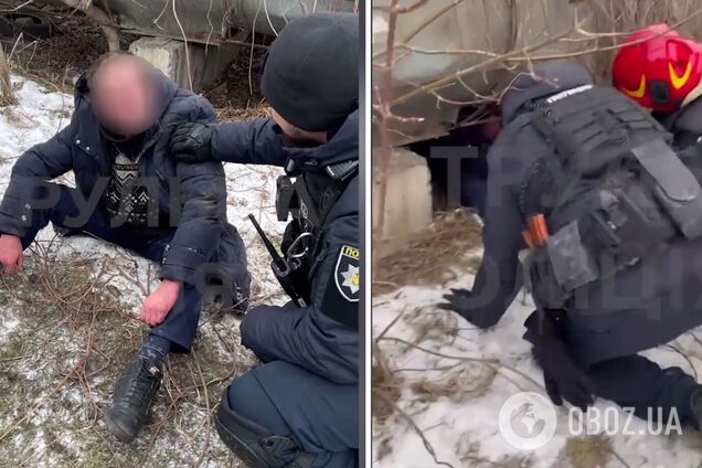 Рятувальники та поліцейські допомогли чоловіку