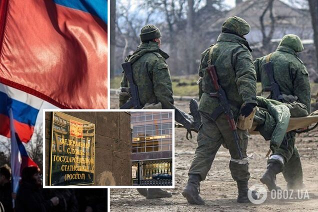 Потерь нет? В России 'неожиданно' начало умирать в четыре раза больше мужчин, чем женщин